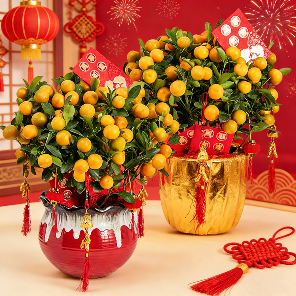 【大吉大利】金桔盆栽金橘子招财