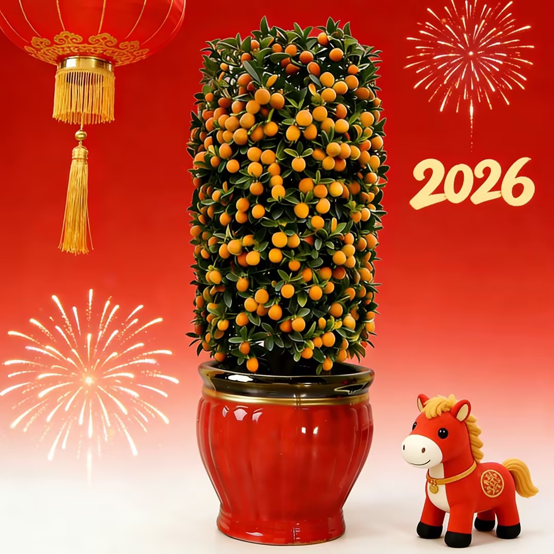 【四季发财】大金桔大金橘盆栽 