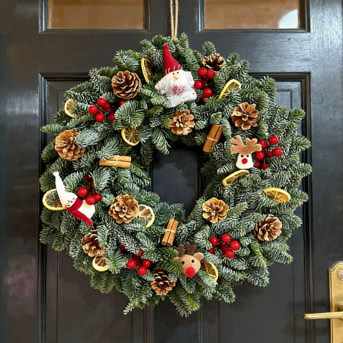 圣诞圈 圣诞节 进口诺贝松圣诞