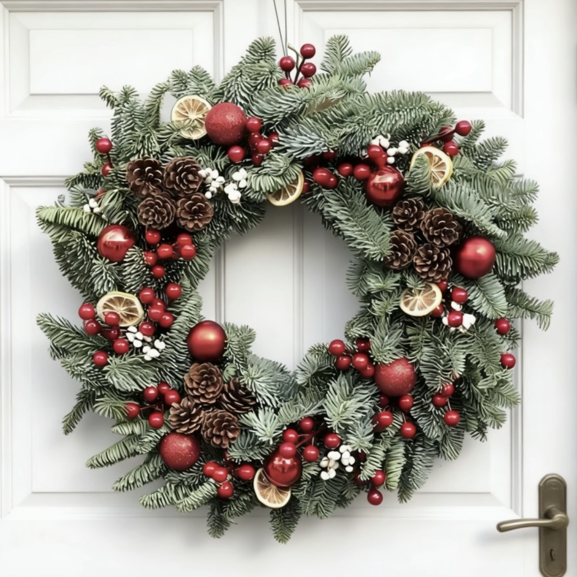 圣诞圈 圣诞节 进口诺贝松圣诞