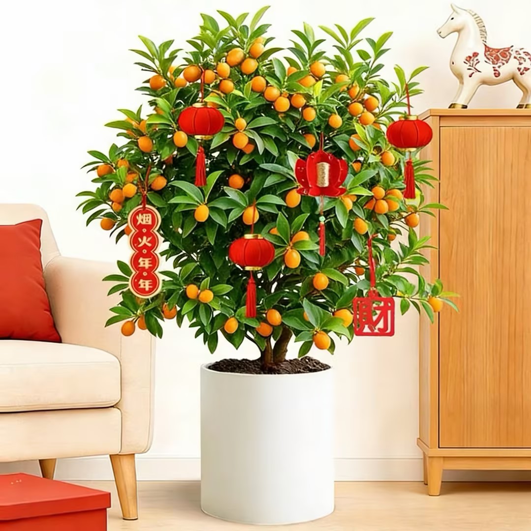 【金玉满堂】金桔 金橘树